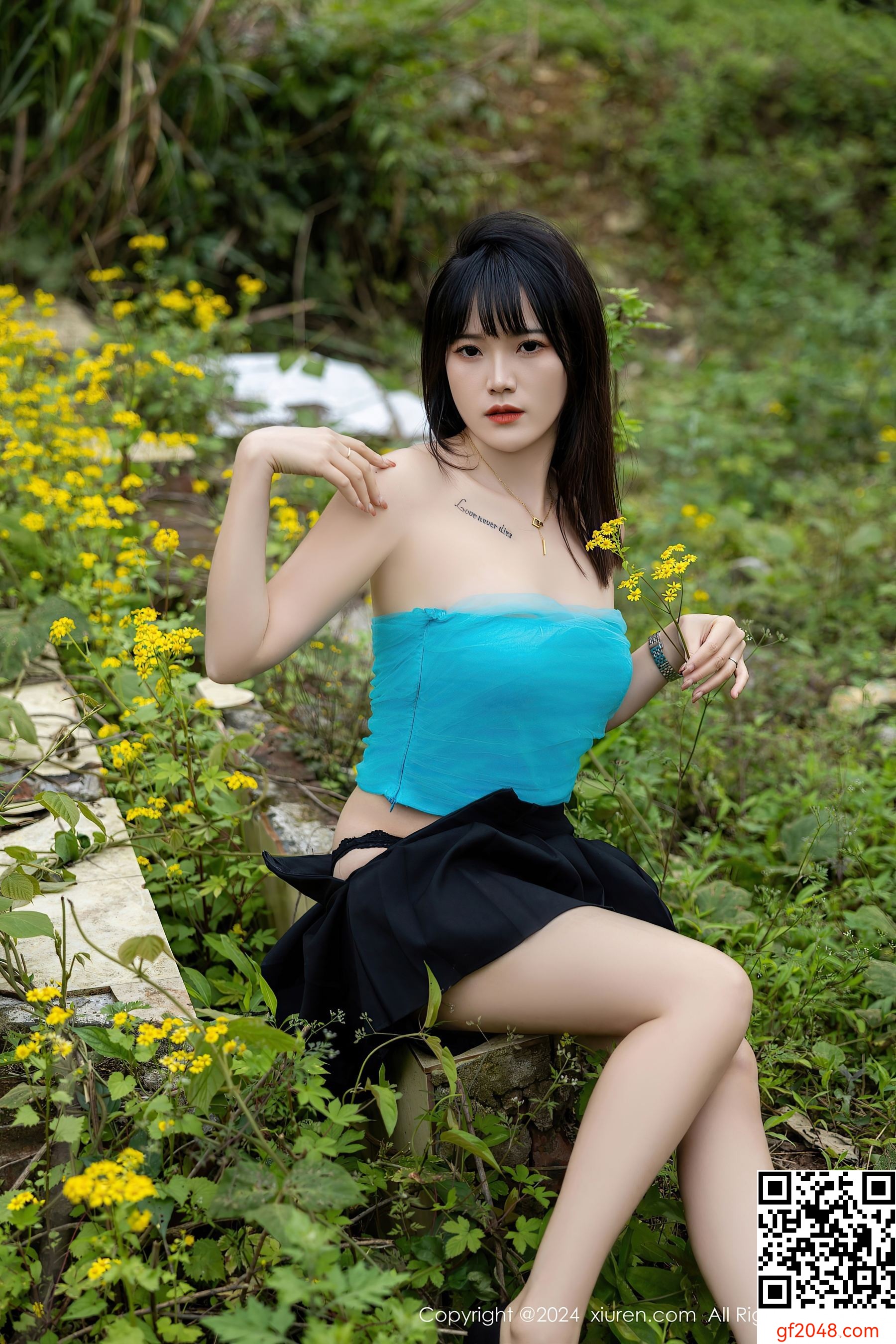 [XiuRen秀人网] No.8586 唐安诺 黑丝美腿
