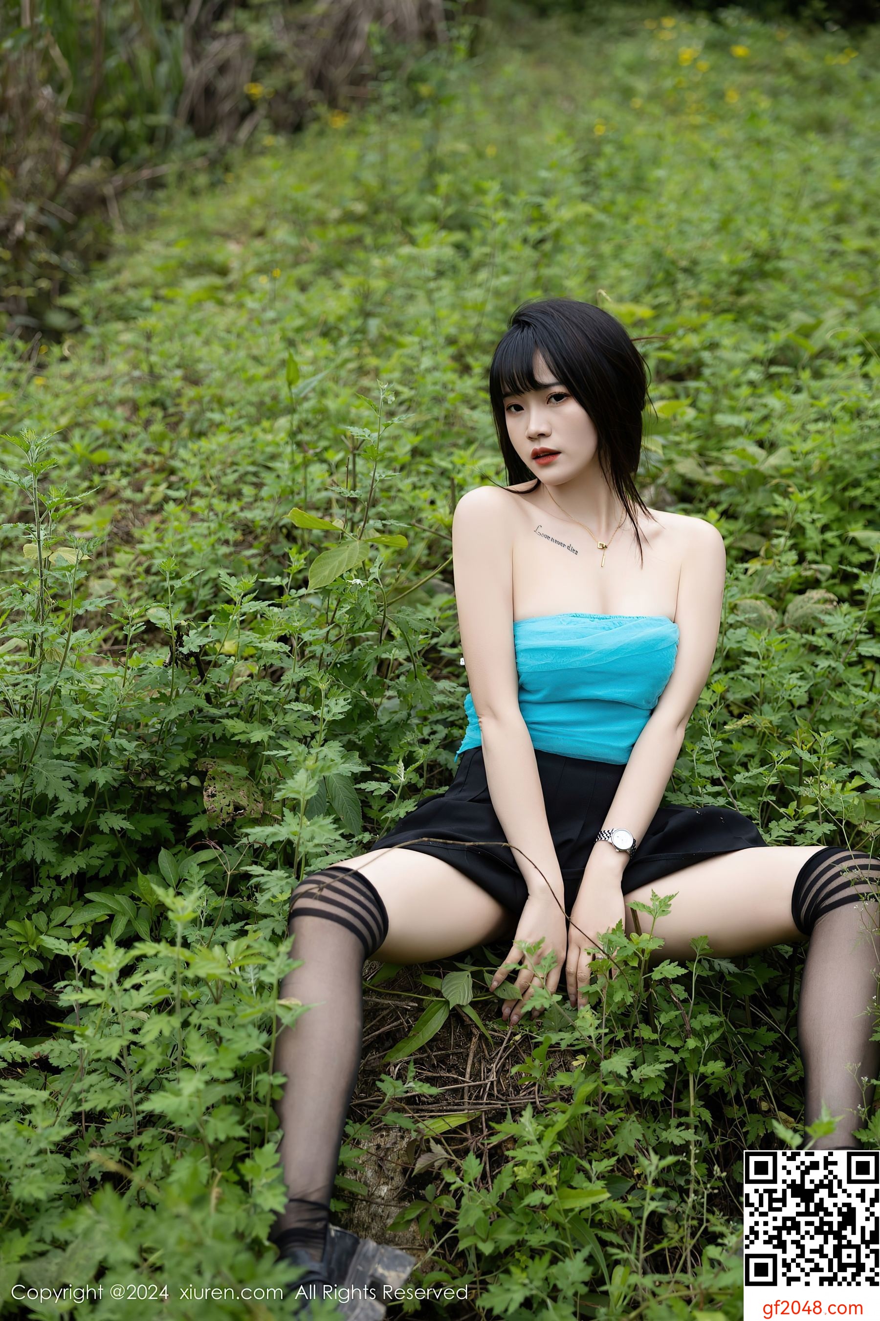 [XiuRen秀人网] No.8586 唐安诺 黑丝美腿