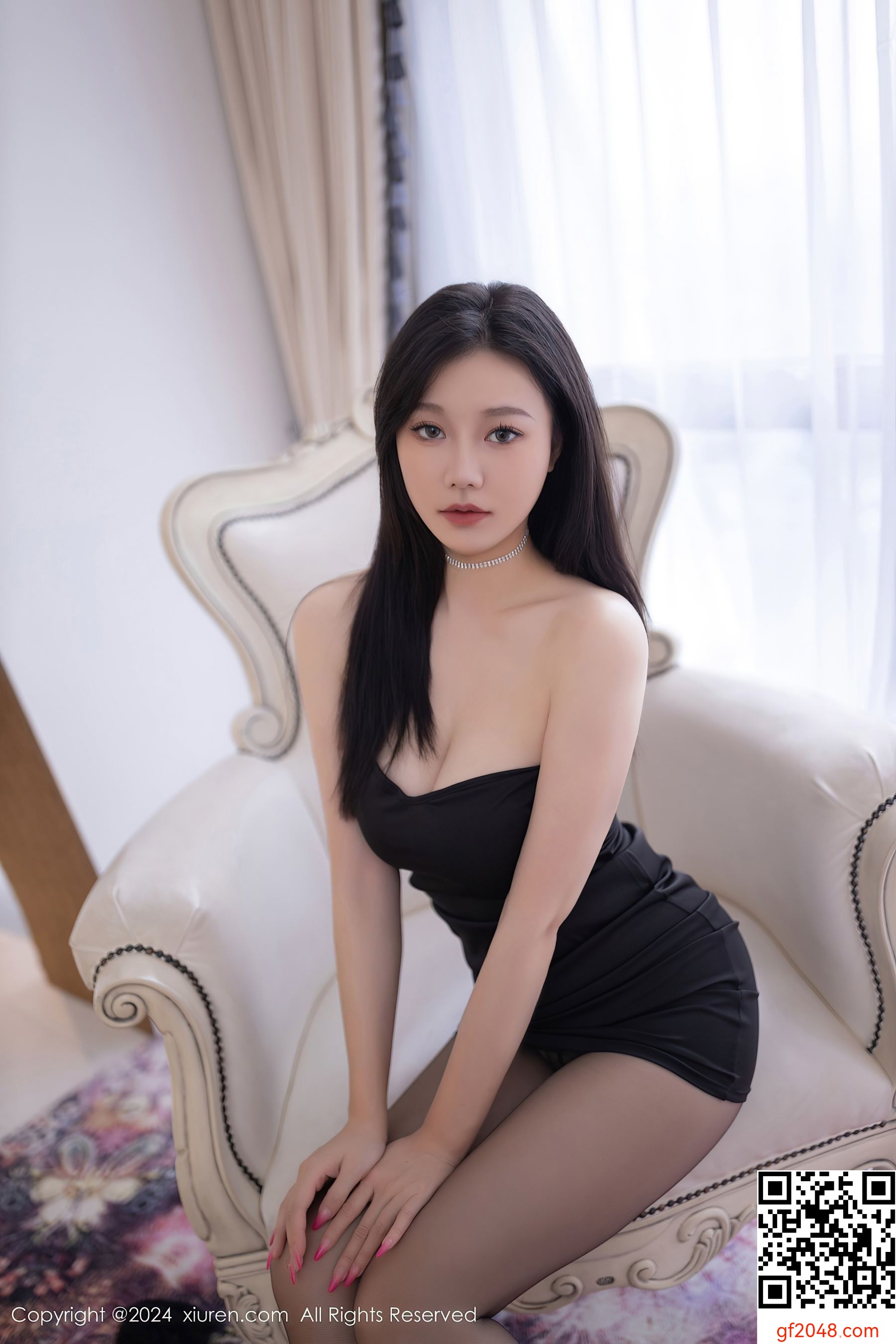 [XiuRen秀人网] No.8471 安然anran 黑丝美腿