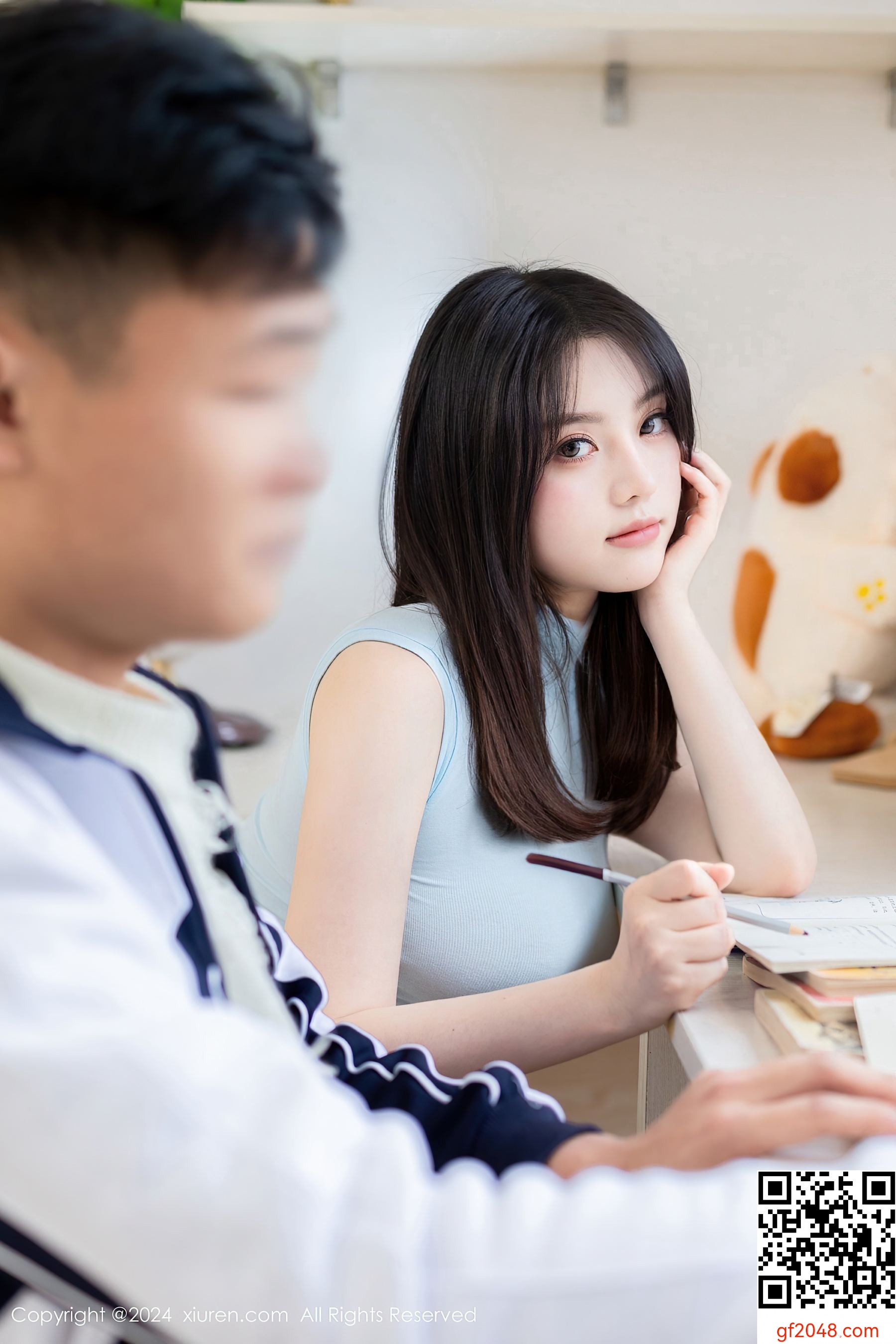 [XiuRen秀人网] No.8482 豆瓣酱 美腿丝袜