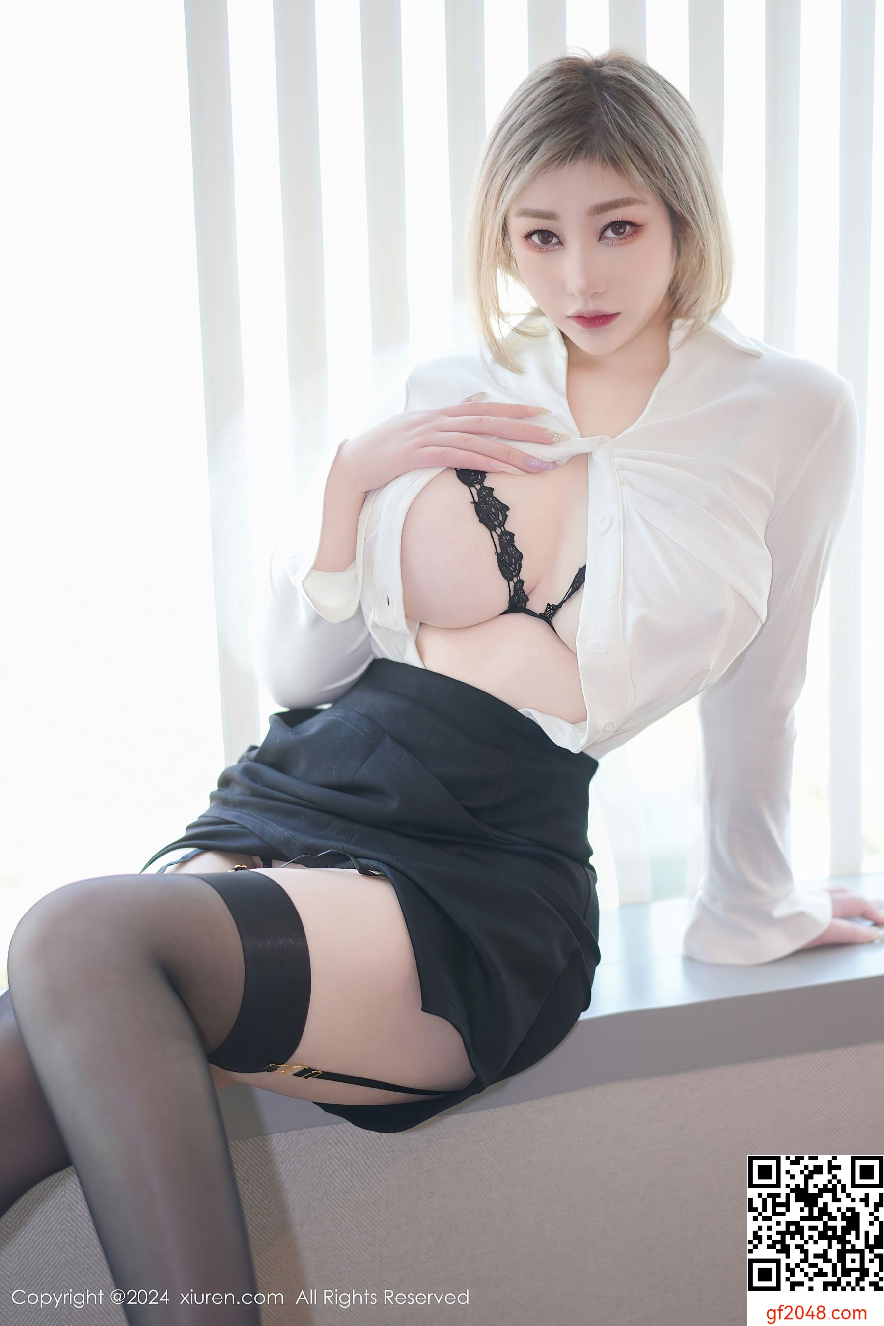 [XiuRen秀人网] No.8381 妲己_Toxic 黑丝美臀