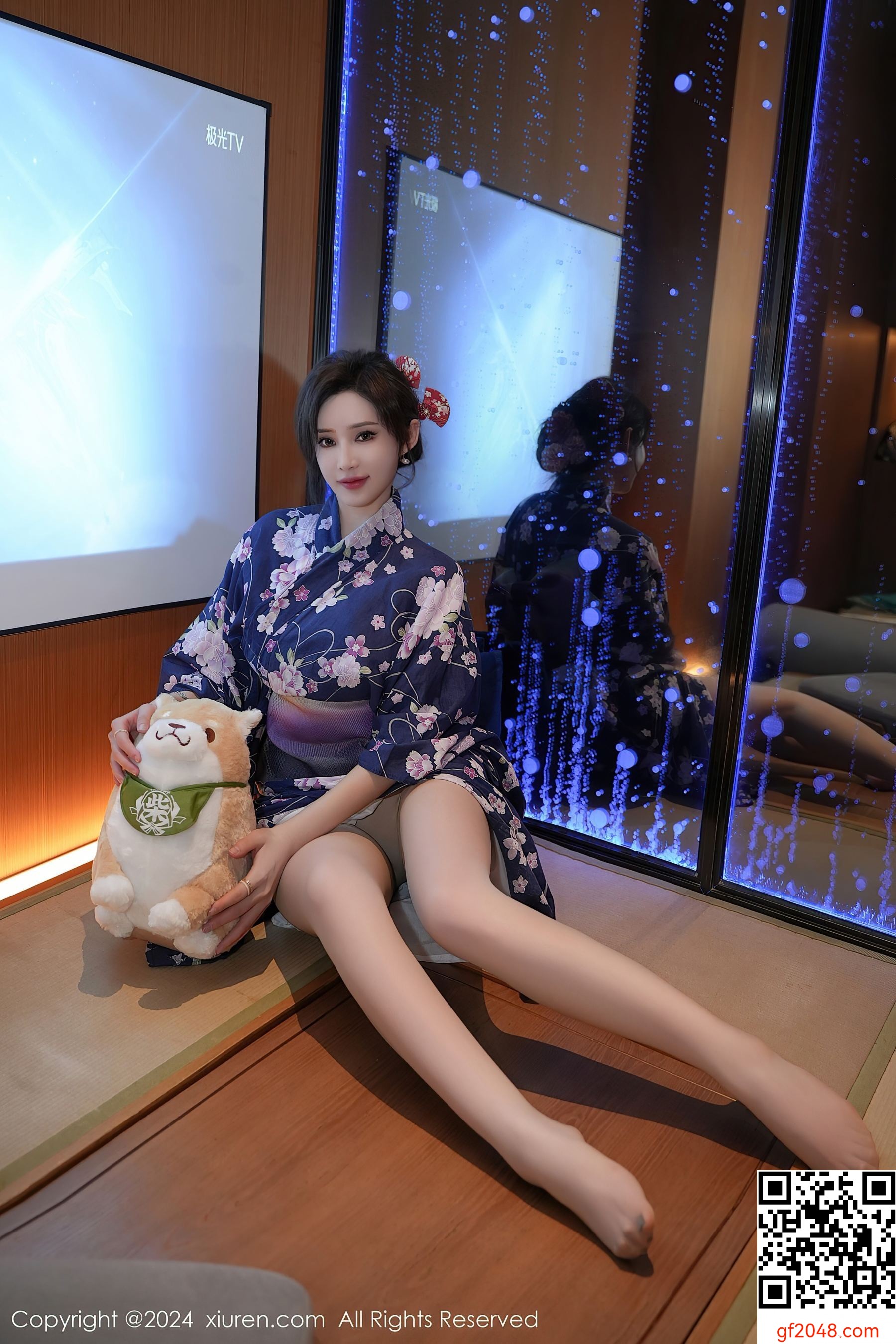 [XiuRen秀人网] No.7975 Carol周妍希 和服美臀