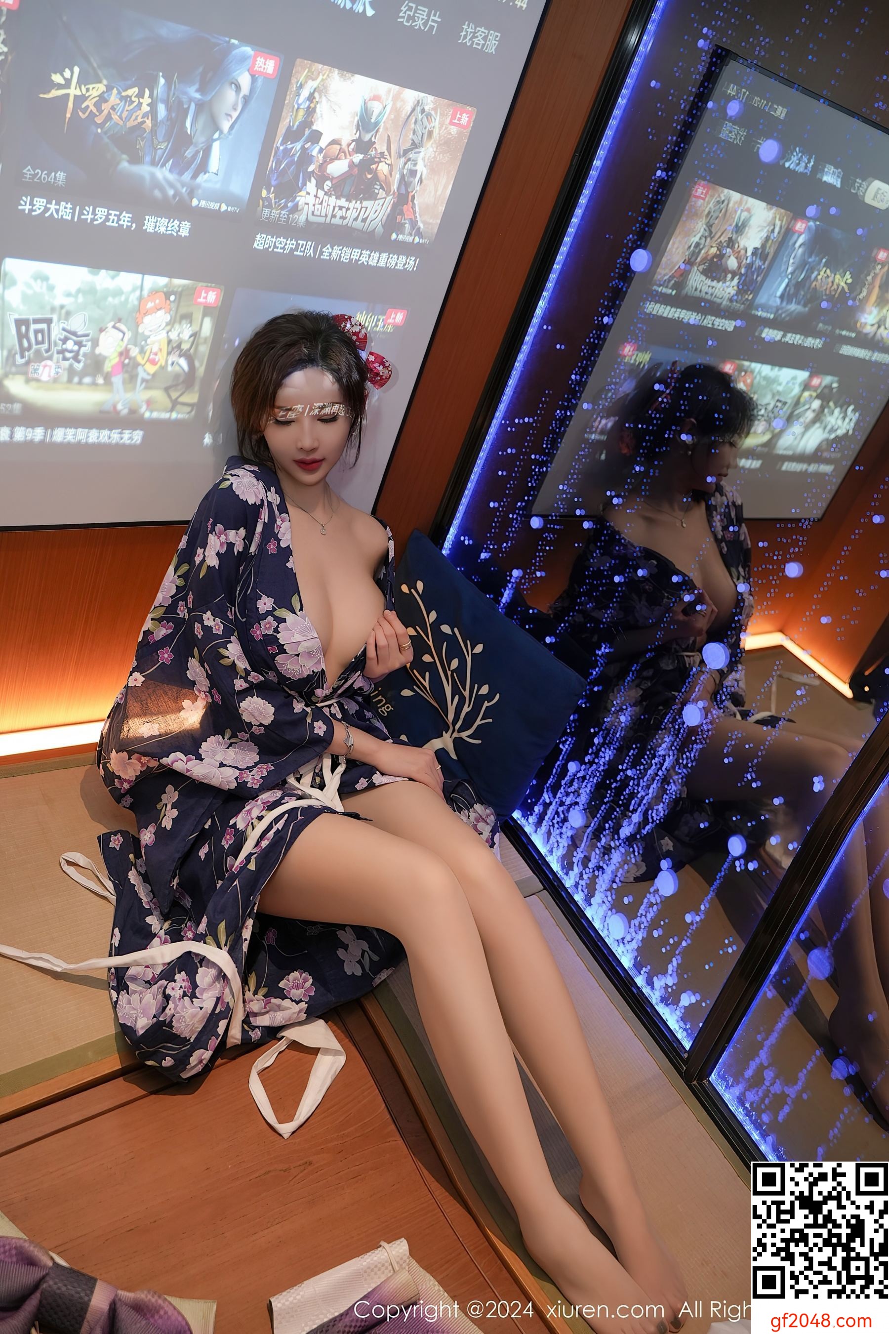 [XiuRen秀人网] No.7975 Carol周妍希 和服美臀