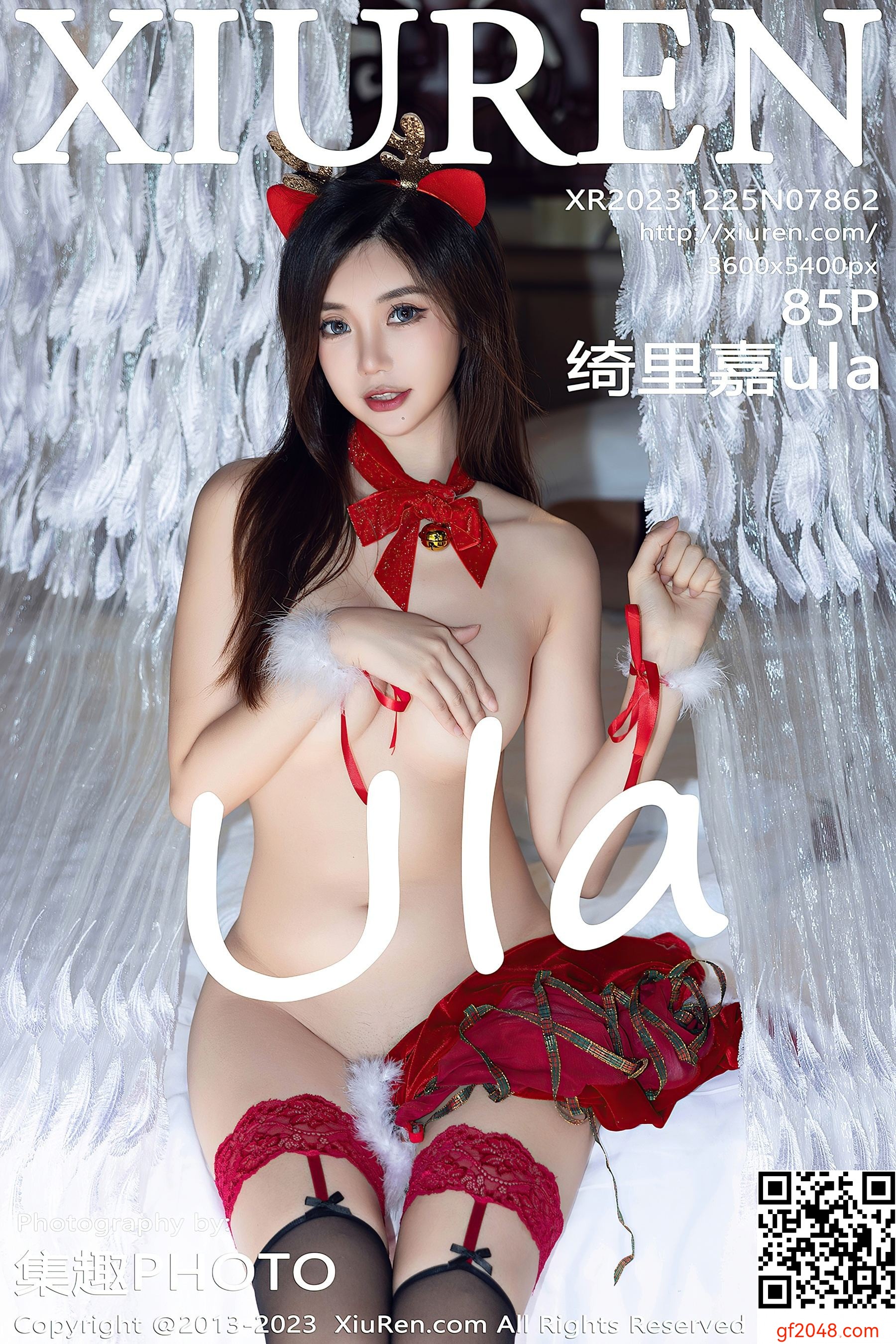 [XiuRen秀人网] No.7862 绮里嘉ula 黑丝美腿