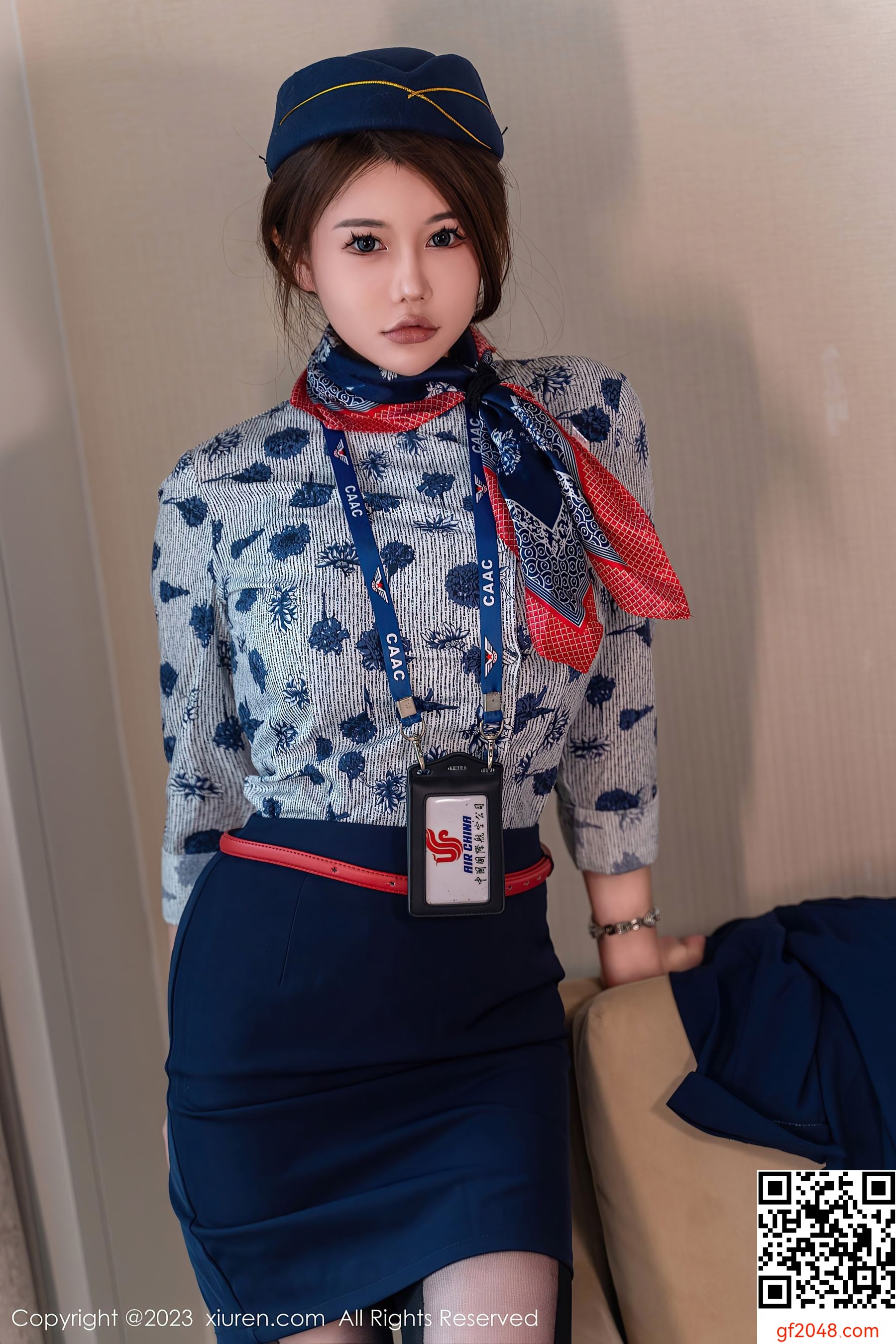 [XiuRen秀人网] No.7879 甜妮 黑丝美腿
