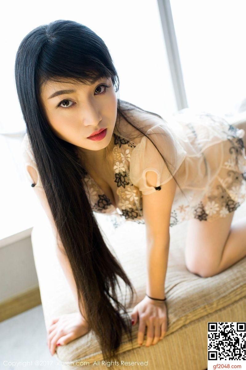 大胸美女楊玉奴黑色蕾絲中空情趣連體衣誘惑 (44P)