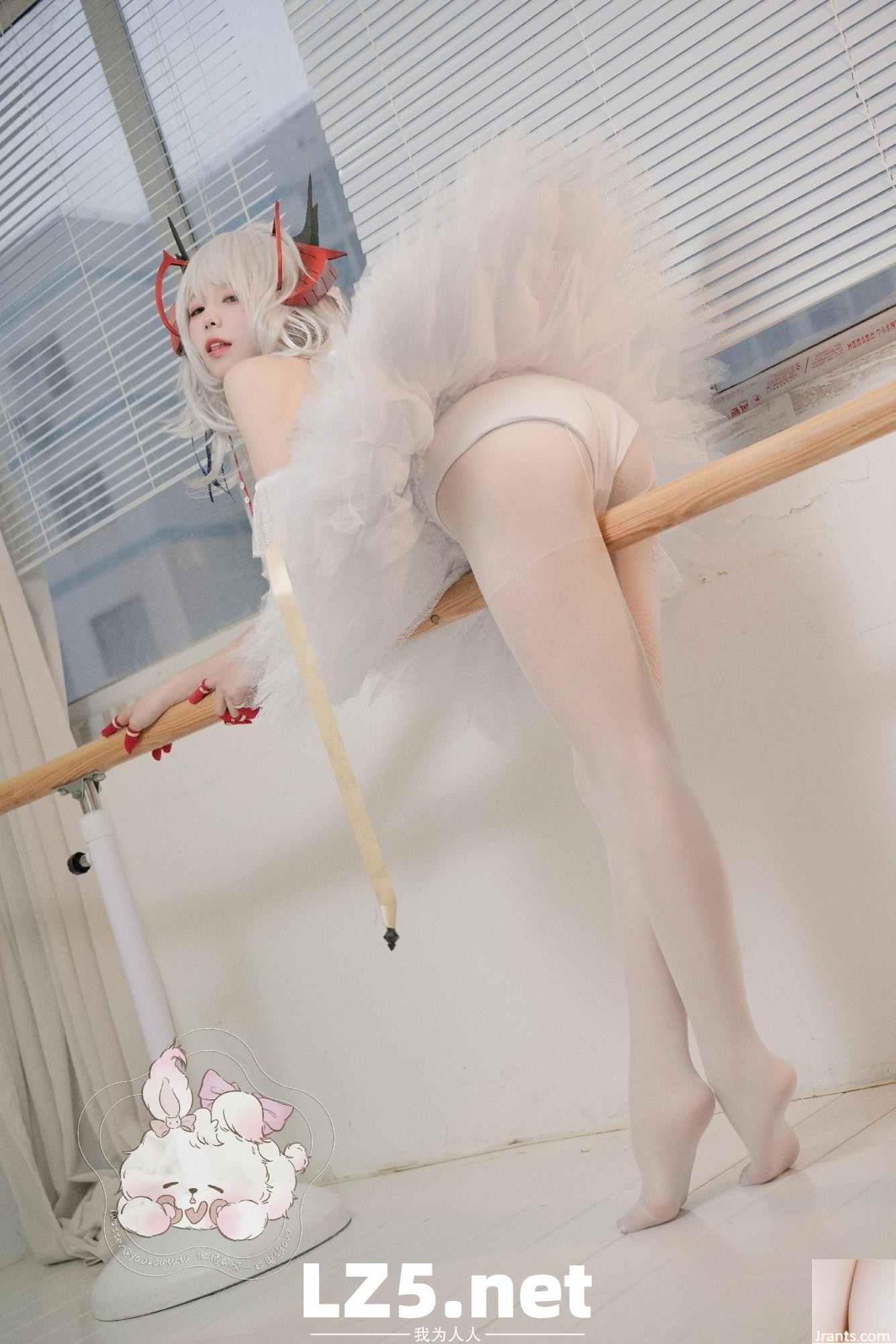 Coser@黏黏團子兔 – W天鵝之舞 (55P)