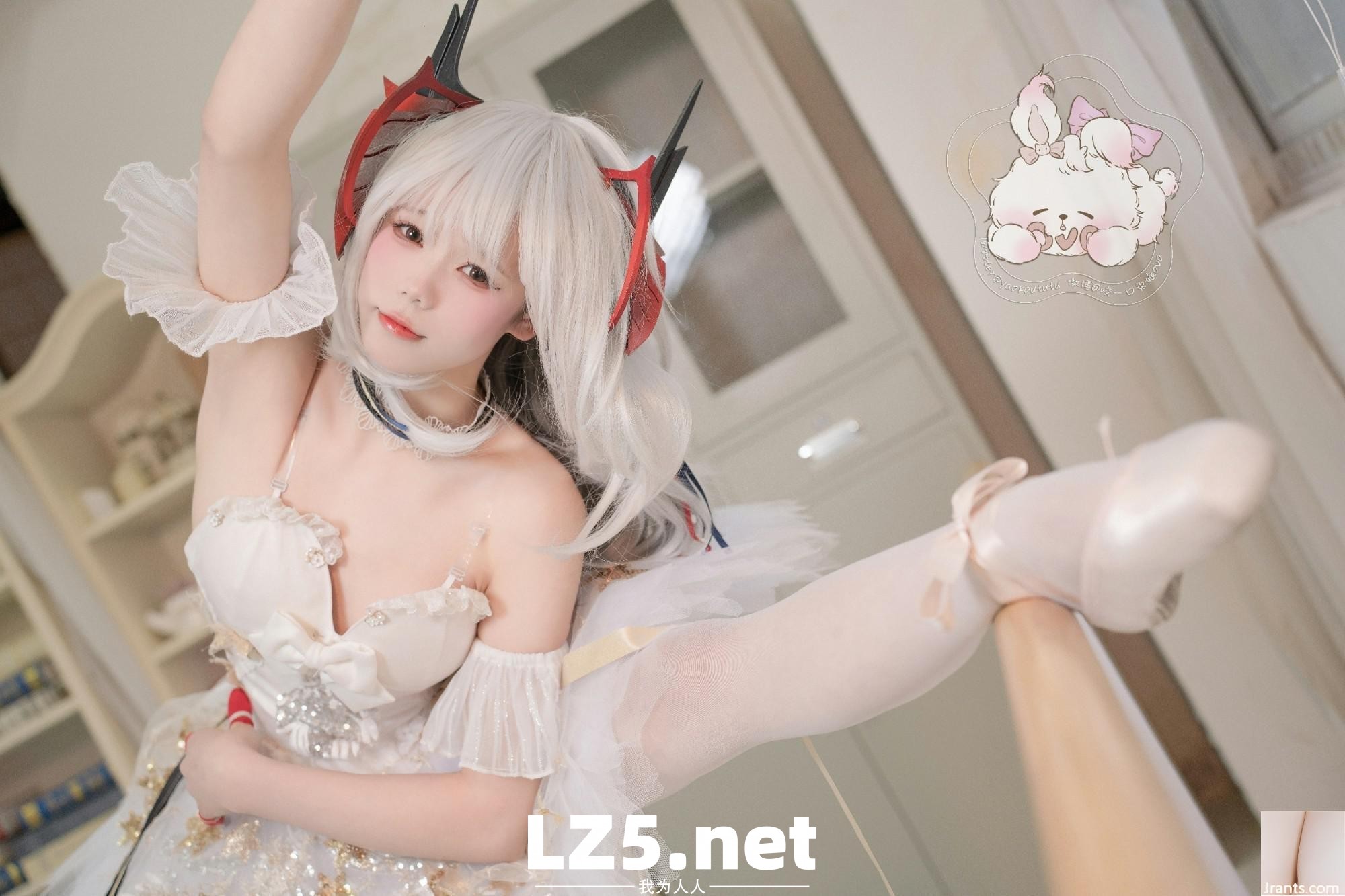 Coser@黏黏團子兔 – W天鵝之舞 (55P)