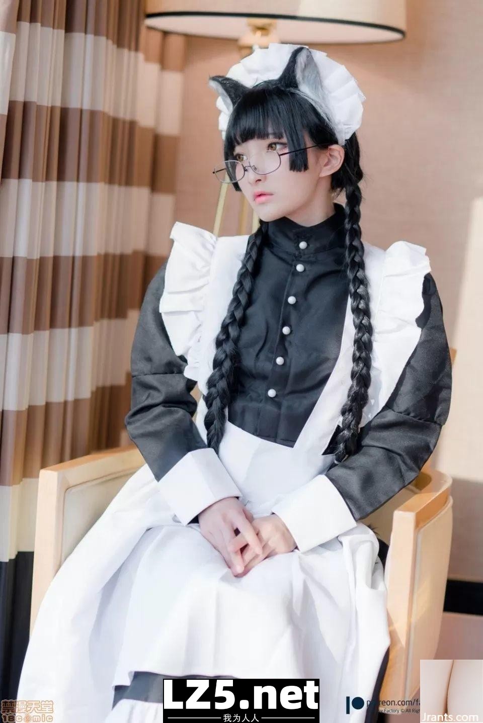 [網路收集] Sexy Neko Maid Cosplay (125P)
