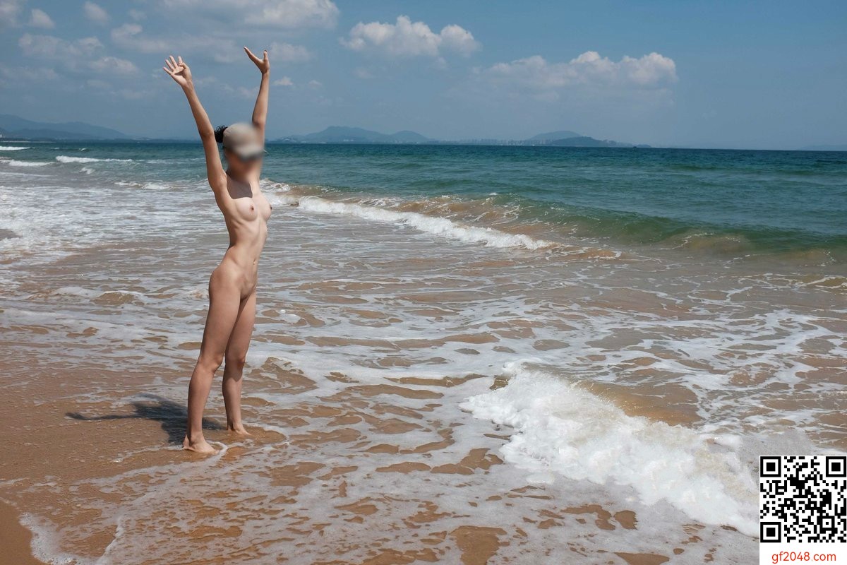 海灘裸露