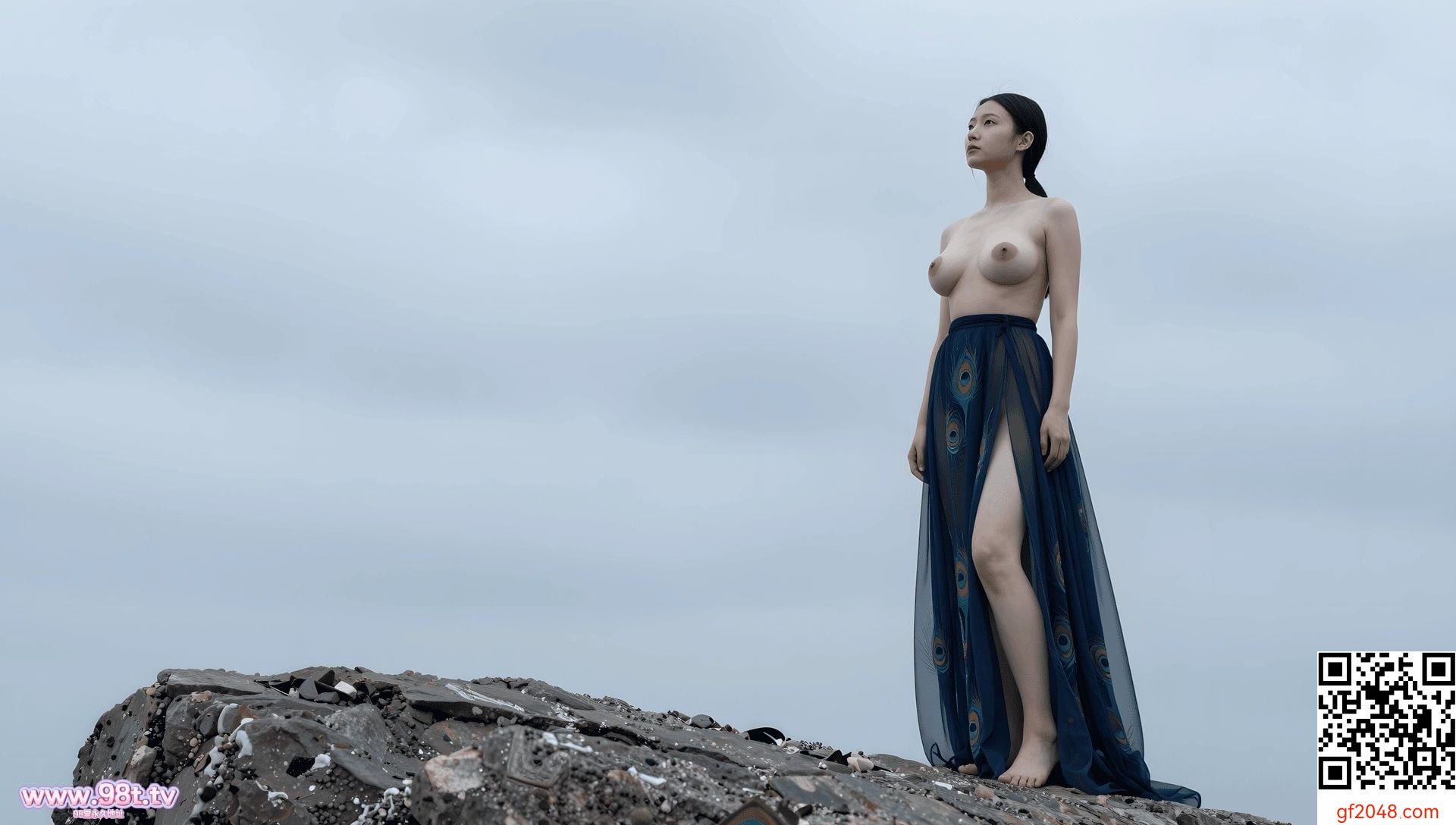 幻姬物语 - 雾湖孤伞，薄纱下美好的双乳[31P]