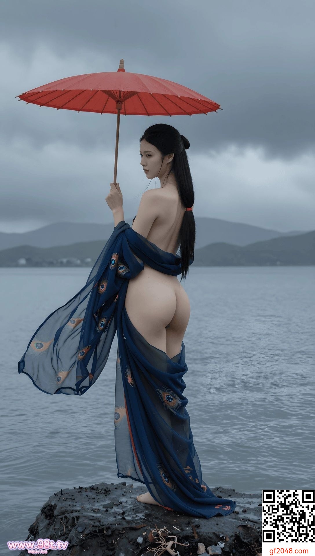 幻姬物语 - 雾湖孤伞，薄纱下美好的双乳[31P]