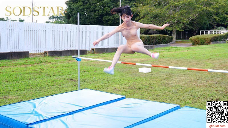 宮島めいSOD1月新作「初めての全裸わ〇せつスポーツテスト」女體測定観察シリーズ第3